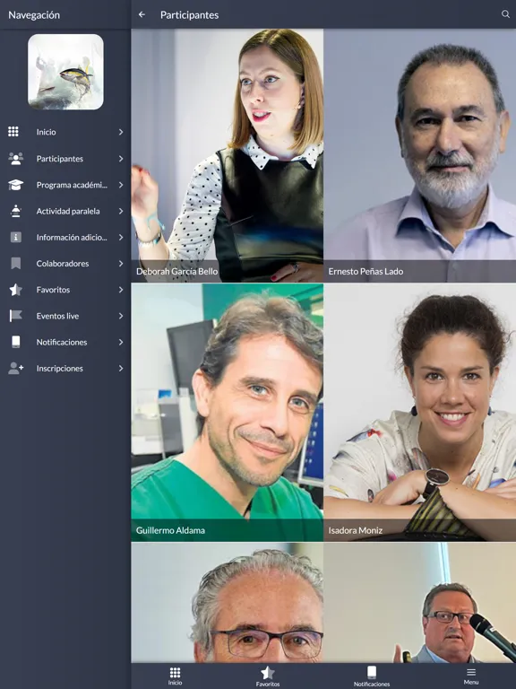 ภาพหน้าจอของ V Congreso Nacional del Atún iPad 