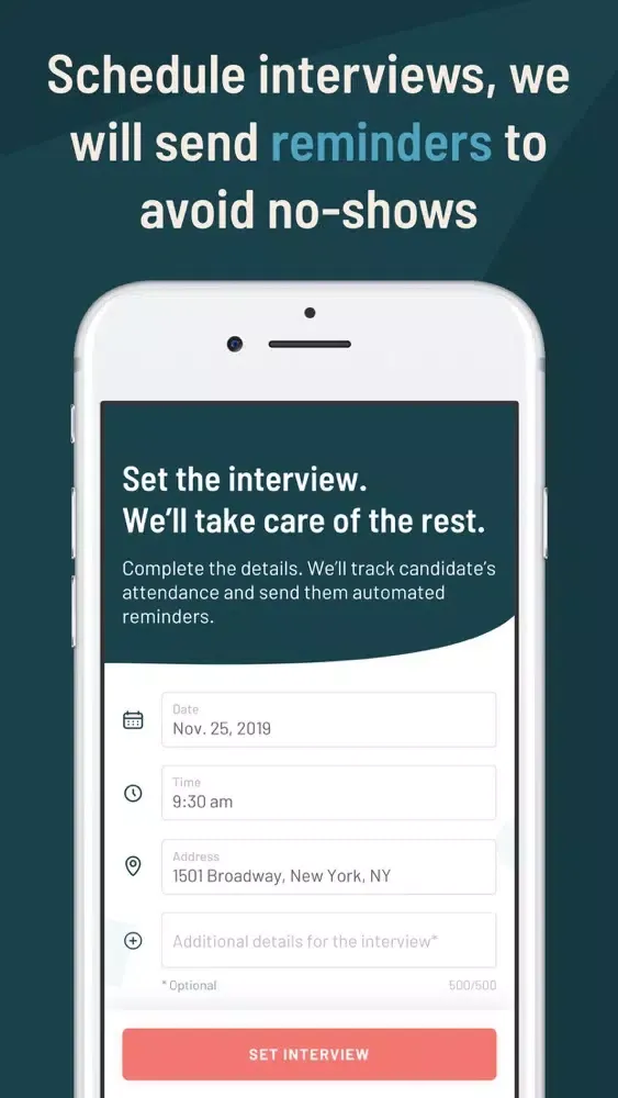 Tangkapan layar Merlin Employers: Magic Hiring