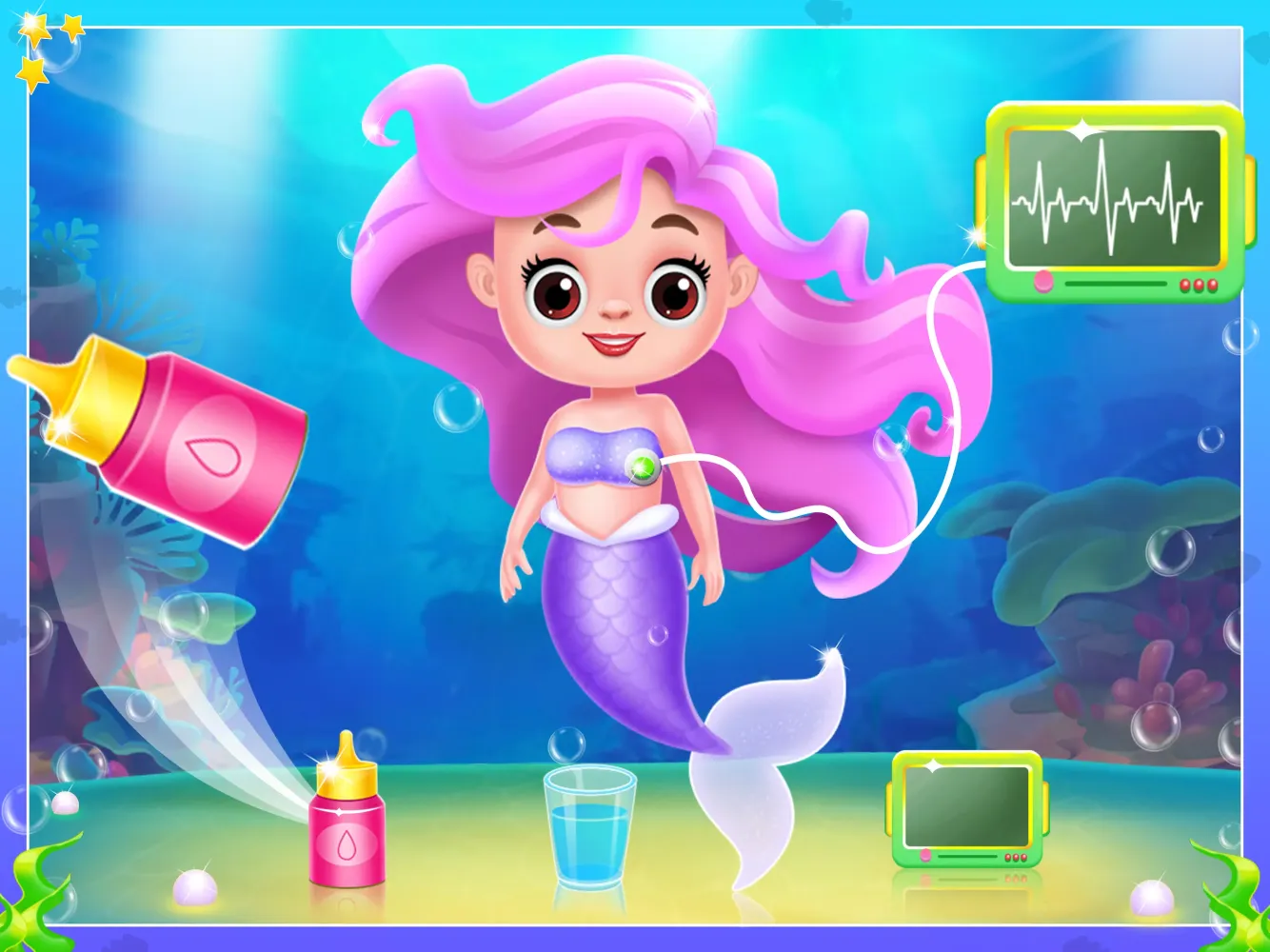 Mermaid Mom & Baby Care Screenshots