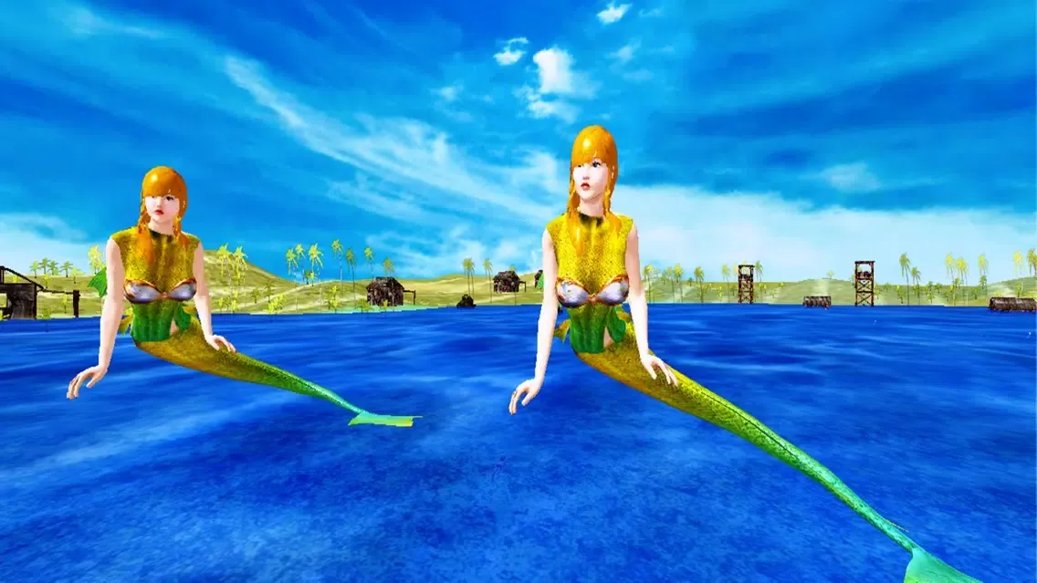 Скриншоты Hungry Mermaid Attack Simulator: Deadly Sea