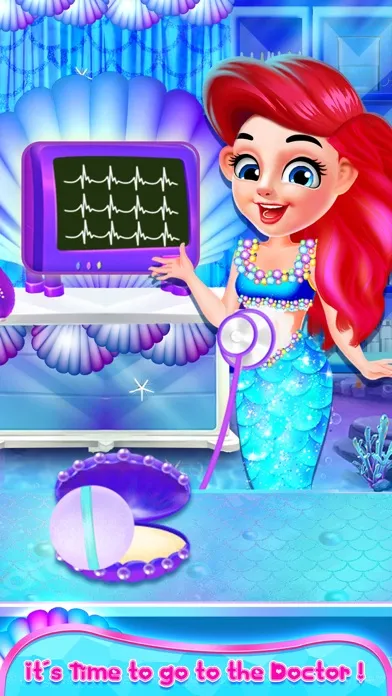 Baby Mermaid Princess Dress up Screenshots