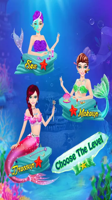 Mermaid Games - Makeover and Salon Game Screenshots