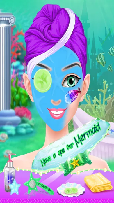Mermaid Games - Makeover and Salon Game Screenshots