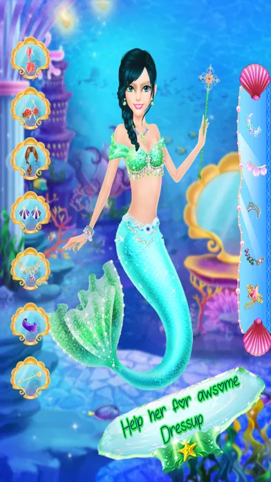 Mermaid Games - Makeover and Salon Game Screenshots