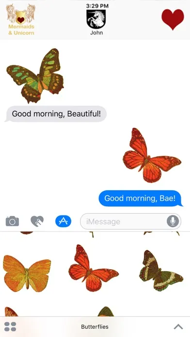 Screenshot di Glittered Butterflies