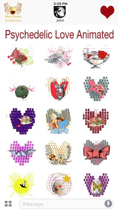 صور Psychedelic Love Animated