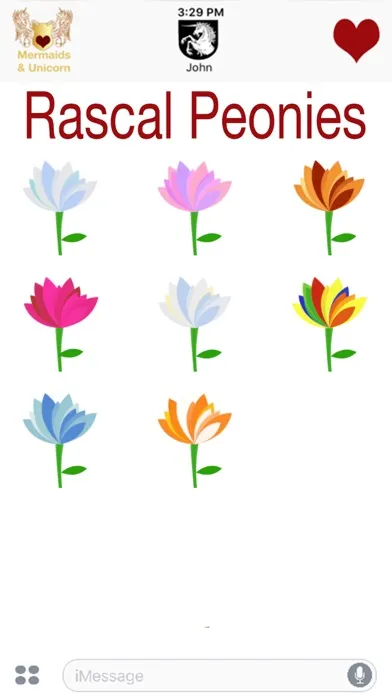 Ảnh chụp màn hình của Rascal Peonies