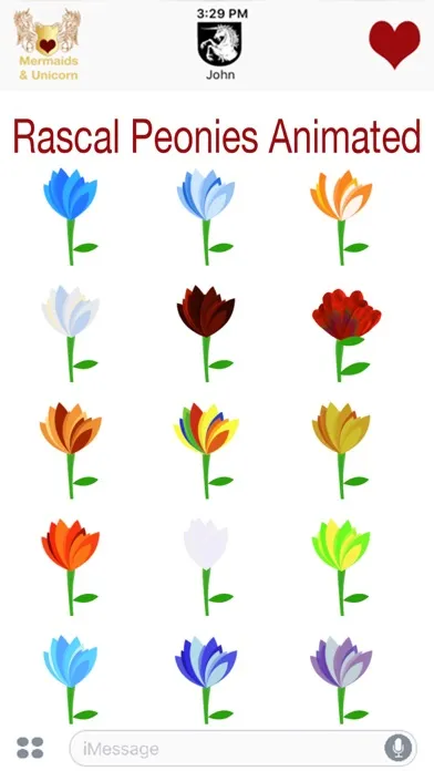 Rascal Peonies Animated স্ক্রিনশট