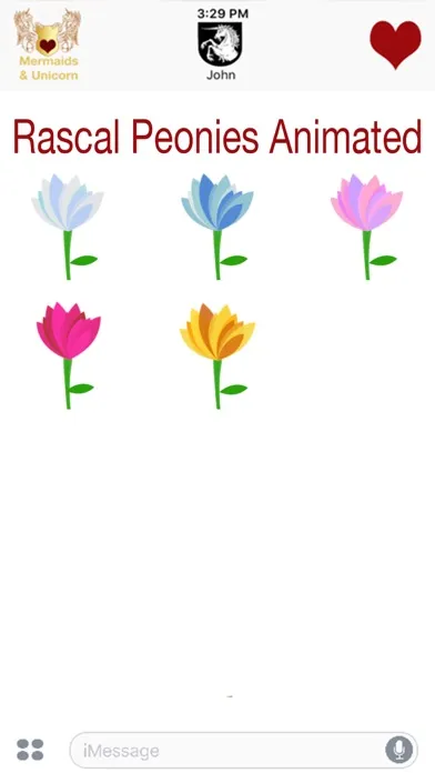 Rascal Peonies Animated স্ক্রিনশট