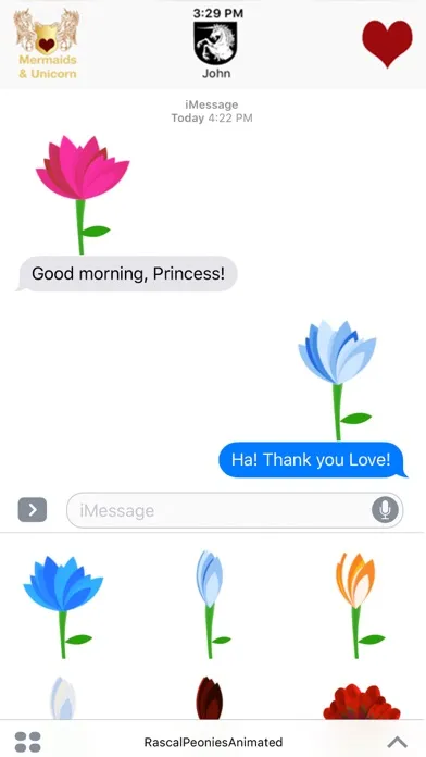 Rascal Peonies Animated স্ক্রিনশট
