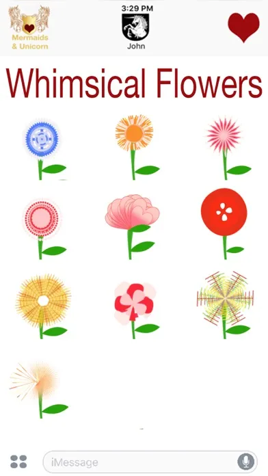 Capturas de pantalla de Whimsical Flowers