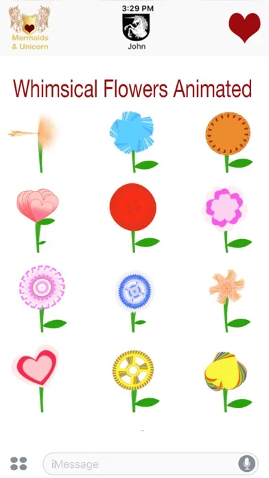 Whimsical Flowers Animated Screenshots