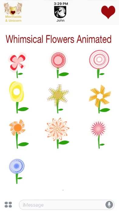 Whimsical Flowers Animated Screenshots