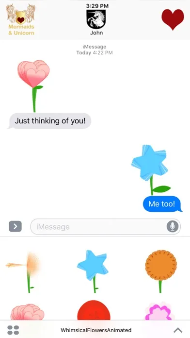 Whimsical Flowers Animated Screenshots