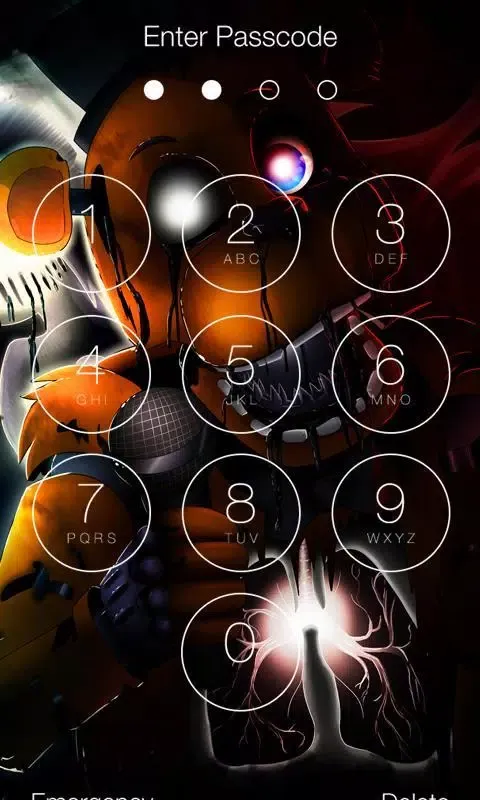 Zrzuty ekranu Freddy's Lock Screen