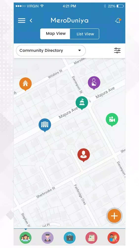 Captures d'écran de MeroDuniya-a community portal