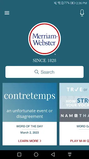 Dictionary - Merriam-Webster应用截图