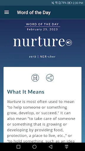 Dictionary - Merriam-Webster应用截图