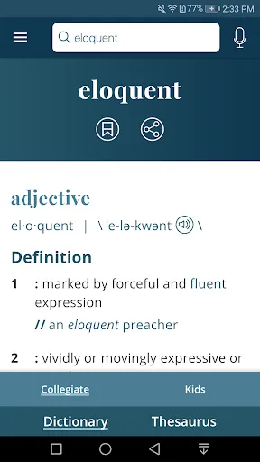 Dictionary - Merriam-Webster应用截图