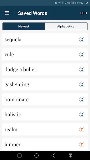 Dictionary - Merriam-Webster应用截图