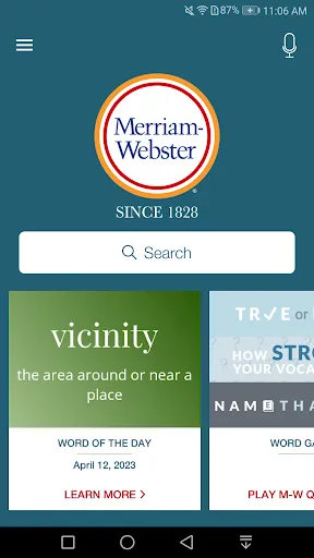 Скриншоты Dictionary - M-W Premium