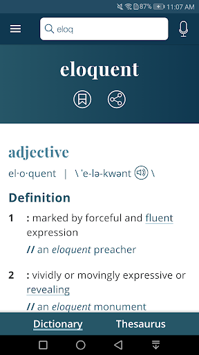 Dictionary - M-W Premium Screenshots