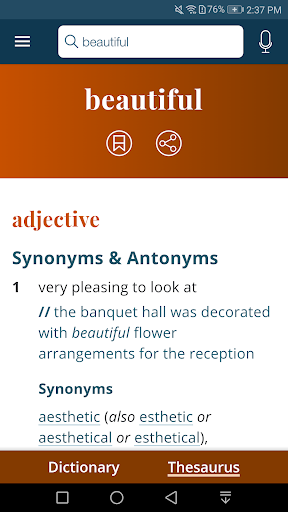 Dictionary - M-W Premium Screenshots