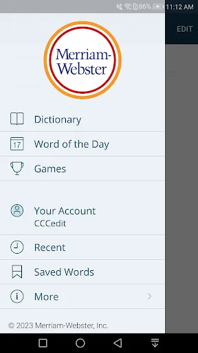 Скриншоты Dictionary - M-W Premium