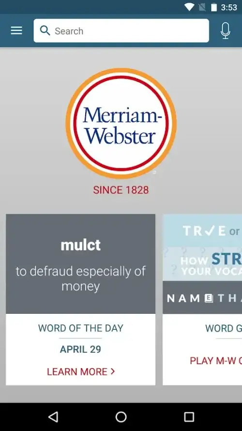 Merriam - Webster Dictionary-screenshot-1