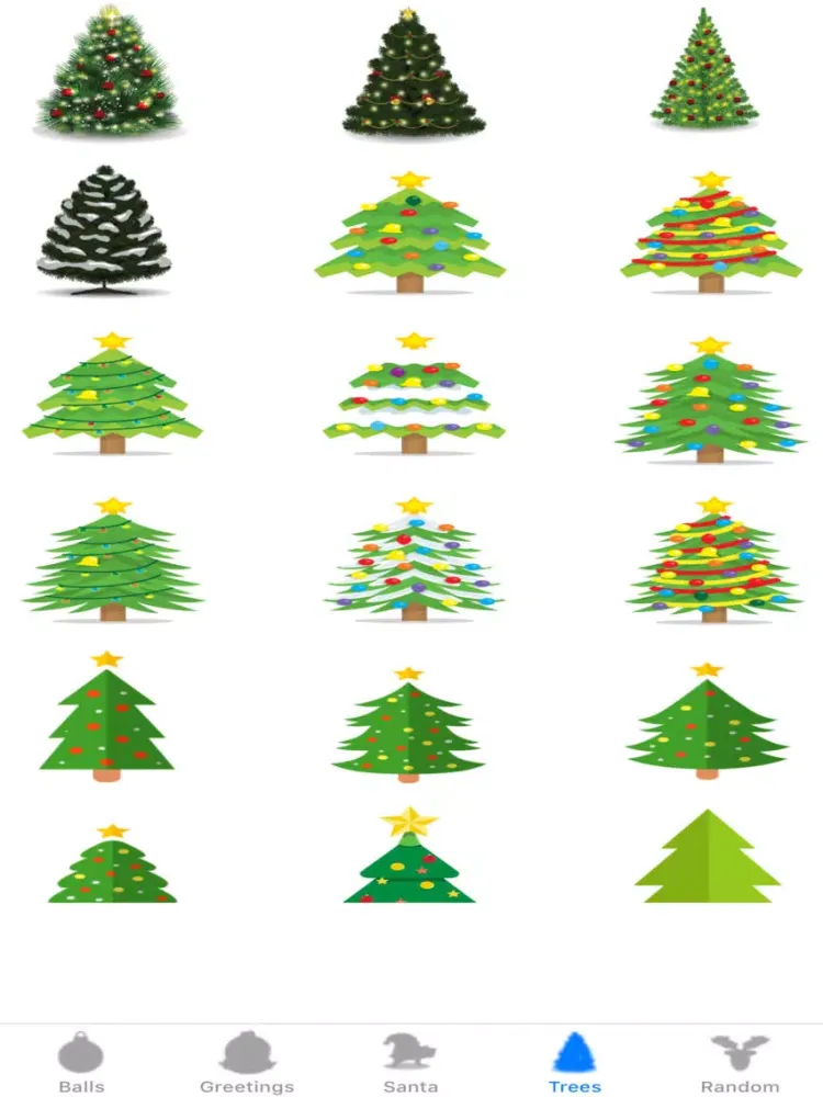 تصاویر Merry Christmas 2017 Stickerss iPad 