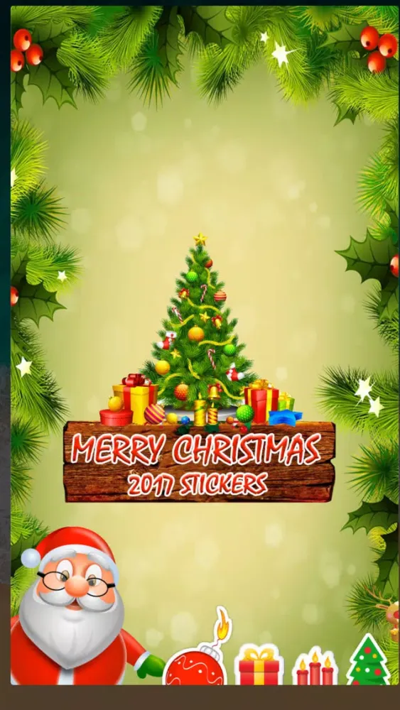 تصاویر Merry Christmas 2017 Stickerss