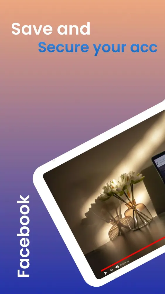 Screenshot di Facebook Video Downloader app