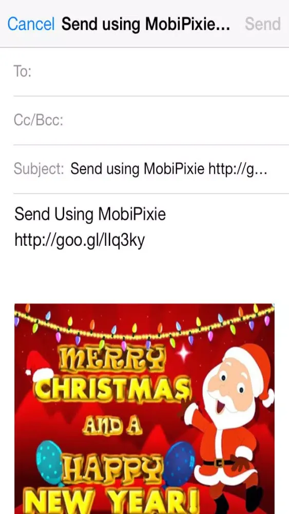 Capturas de pantalla de Merry Christmas eCards & Greetings