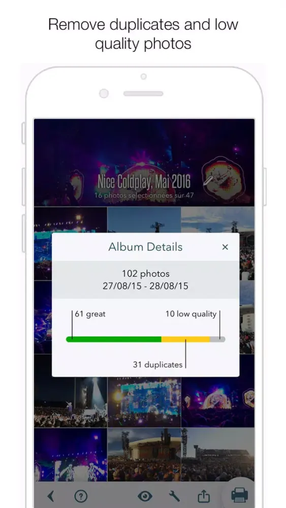 Merry Pixel - Automatically sort your best photos. Screenshots