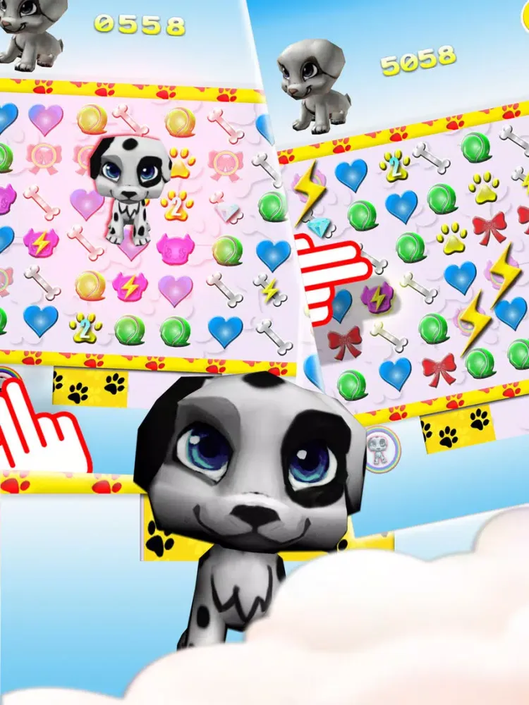 Capturas de tela do Puppy Rush! iPad 