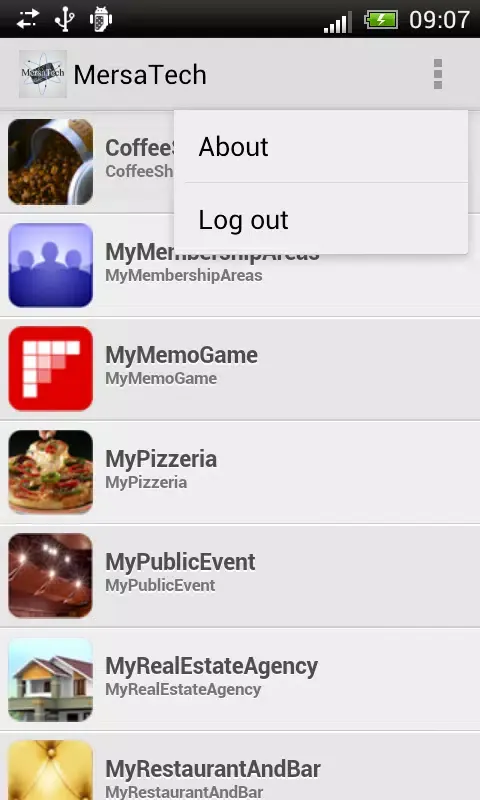 MersaTech App Previewer Screenshots