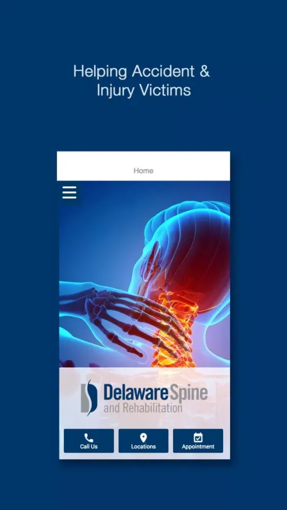 ภาพหน้าจอของ Delaware Spine and Rehab