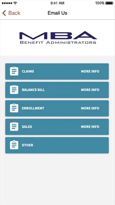 MBA Administrators Screenshots