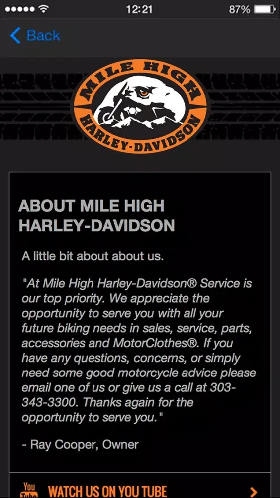 تصاویر Mile High Harley