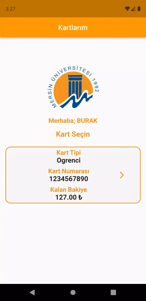Mersin Üniversitesi Screenshots