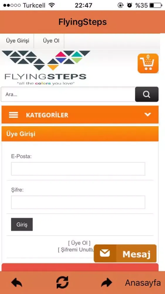 Capturas de pantalla de Flyingsteps
