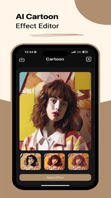 Toonly: Cartoon Photo Editor 스크린샷