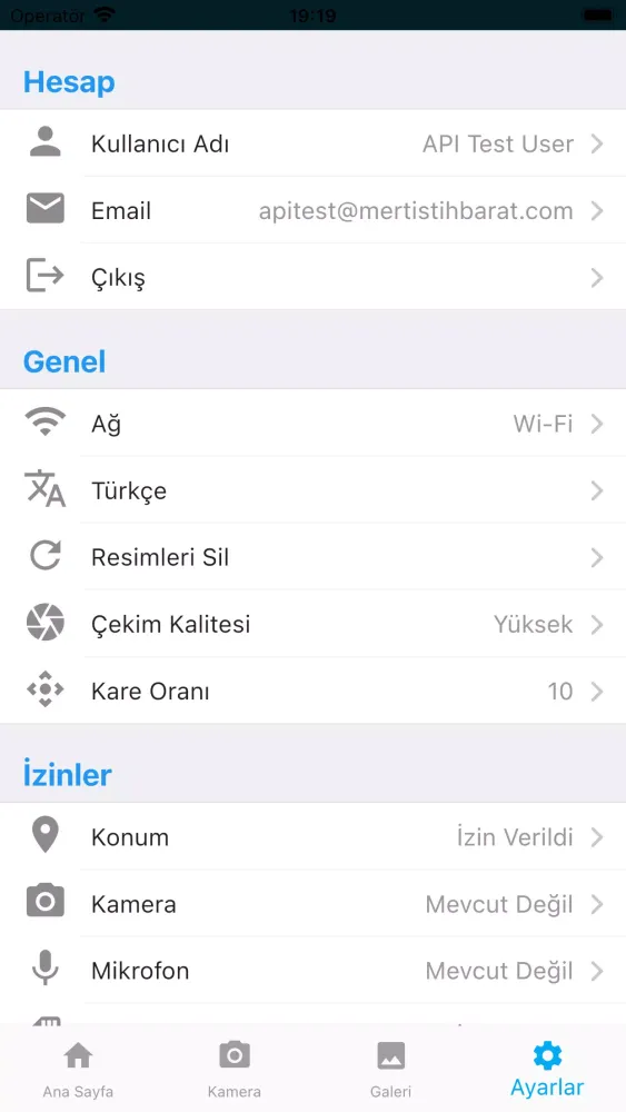 Capturas de pantalla de Mert İstihbarat
