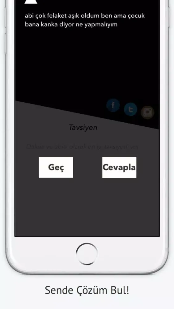 Screenshot di Abi Tavsiyesi