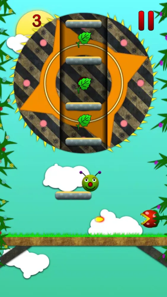 Caterpillar Tap 'n' jump স্ক্রিনশট