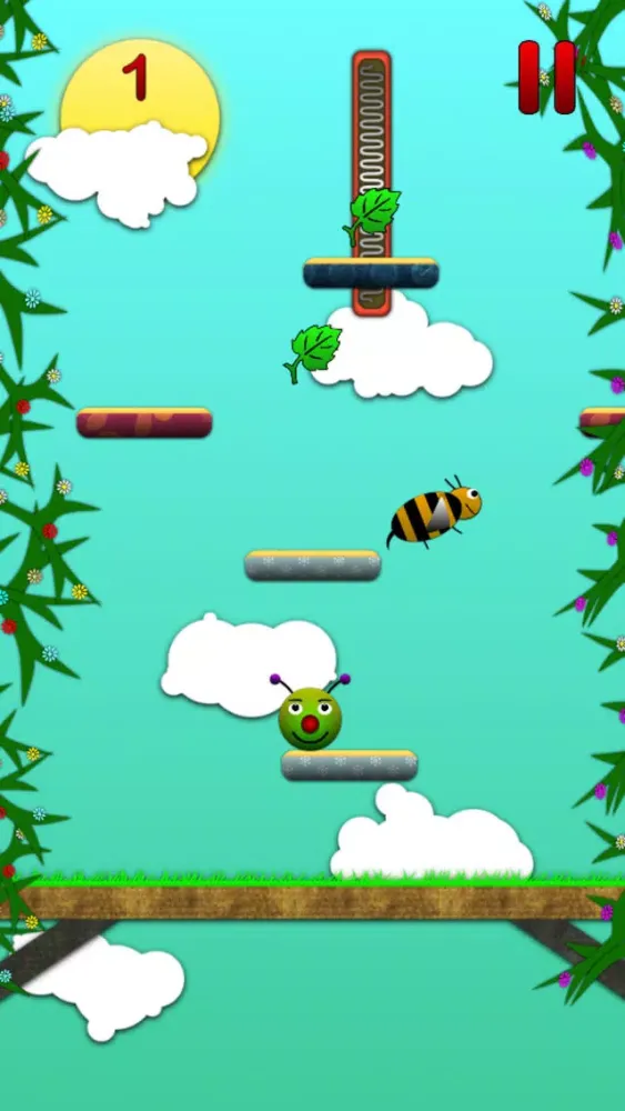Caterpillar Tap 'n' jump স্ক্রিনশট