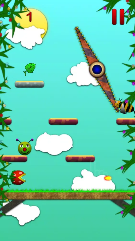 Caterpillar Tap 'n' jump স্ক্রিনশট