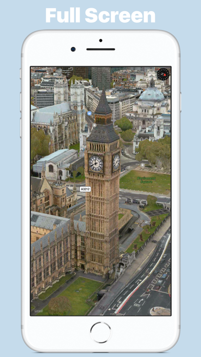 Capturas de tela do We Maps 04 | 3D + 2D World Map