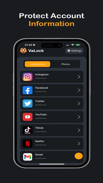 VaLock: Secret Photo Vault Ekran Görüntüleri