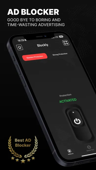 Capturas de pantalla de Blockly: Ad Blocker for Safari